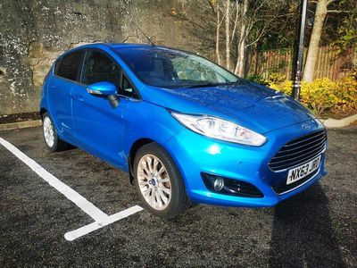 Used Ford Fiesta Titanium X 95 HP (69 kW) 2013 Blue Hatchback