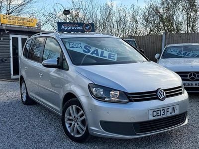 Used VW Touran SE 105 HP (77 kW) 2013 Silver MPV