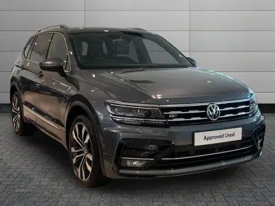 Used VW Tiguan Allspace R-line 150 HP (110 kW) 2020 Grey SUV