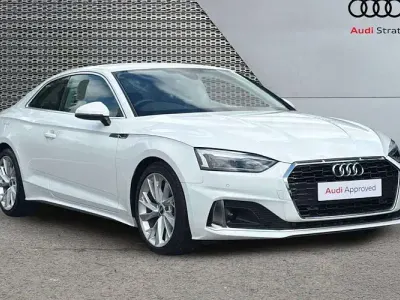 Used Audi A5 Sport 150 HP (110 kW) 2023 White Coupe