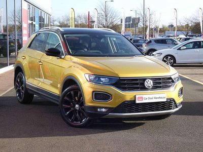 Yellow Used 2018 VW T-Roc SEL SUV | £12,398 (Fair price)