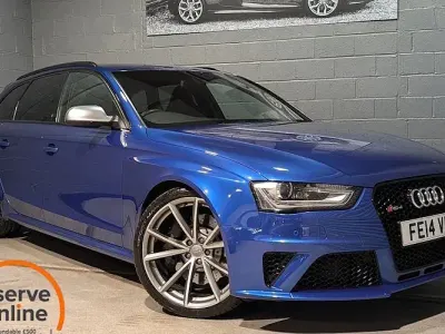 Used Audi RS4 Business 450 HP (330 kW) 2014 Blue Estate