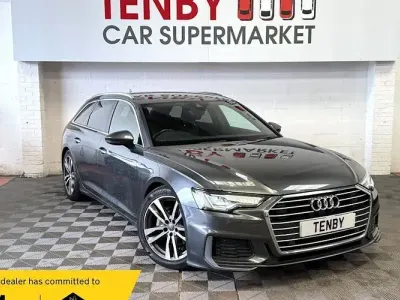 Used Audi A6 S-Line 204 HP (150 kW) 2019 Grey Estate