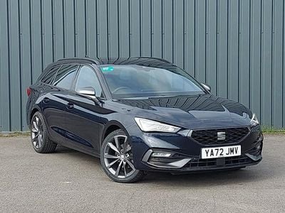 Used Seat Leon FR Sport 130 HP (95 kW) 2023 Blue Estate