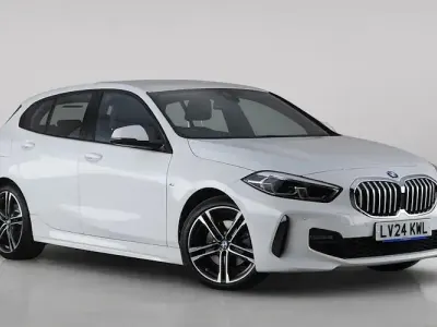 Used BMW 118 M Sport 136 HP (100 kW) 2024 White Hatchback