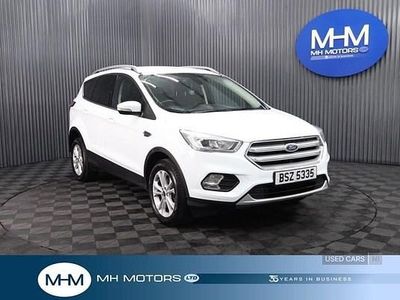 Used Ford Kuga Titanium 120 HP (88 kW) 2017 White SUV