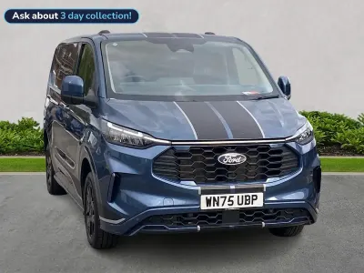 Used Ford Transit Custom Sport 150 HP (110 kW) 2025 Blue Van