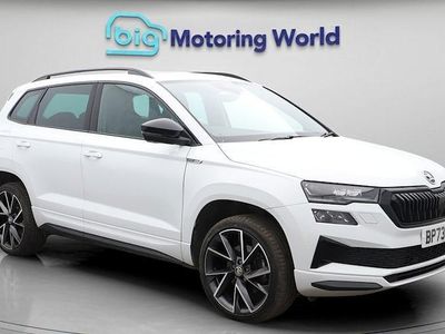 Used Skoda Karoq SportLine 150 HP (110 kW) 2023 White SUV
