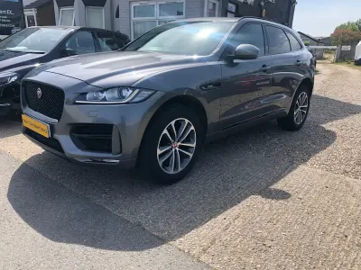 Used Jaguar F-Pace R-Sport 163 HP (119 kW) 2018 Grey SUV