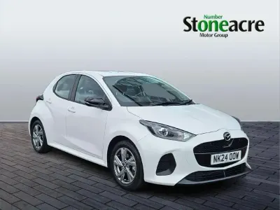 Used Mazda 2 Exclusive-Line 116 HP (85 kW) 2024 White Hatchback