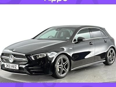 Black Used 2021 Mercedes A35 AMG Executive Hatchback | £24,060 (Fair price)