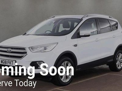 Used Ford Kuga Titanium 120 HP (88 kW) 2018 White SUV