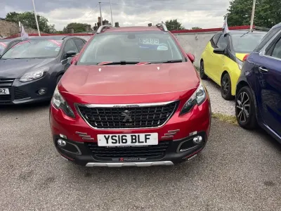 Used Peugeot 2008 Allure 110 HP (80 kW) 2016 Red SUV