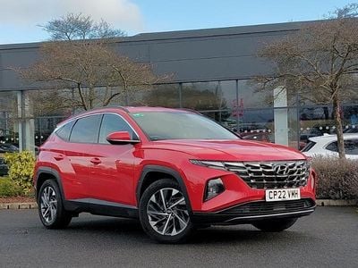 Red Used 2022 Hyundai Tucson Premium SUV | £18,498 (Fair price)