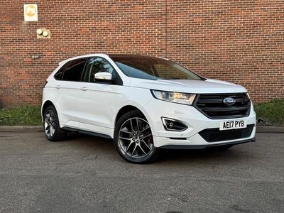 White Used 2017 Ford Edge Sport SUV | £11,295 (Fair price)