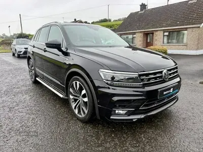 Used VW Tiguan R-line 150 HP (110 kW) 2019 Black SUV