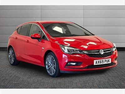 Used Vauxhall Astra 150 HP (110 kW) 2019 Red Hatchback