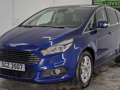 Used Ford S-MAX Titanium 160 HP (117 kW) 2016 Blue MPV
