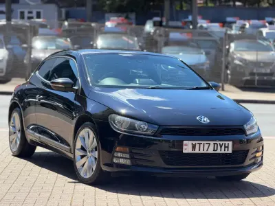 Used VW Scirocco GT 125 HP (91 kW) 2017 Black Coupe