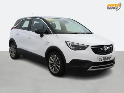 Used Vauxhall Crossland X 83 HP (61 kW) 2020 White SUV