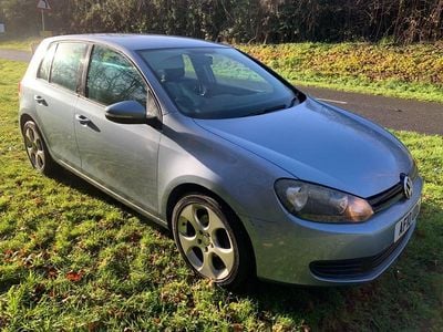 Used VW Golf VI S 105 HP (77 kW) 2010 Blue Hatchback