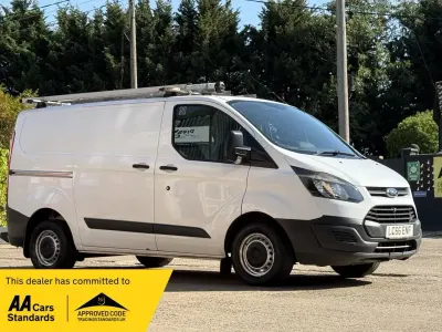 Used Ford Transit Custom 105 HP (77 kW) 2016 White Van