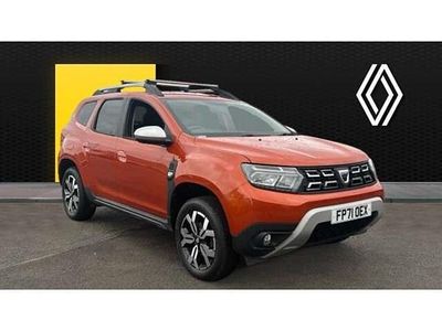 Orange Used 2021 Dacia Duster Prestige SUV | £12,888 (Fair price)