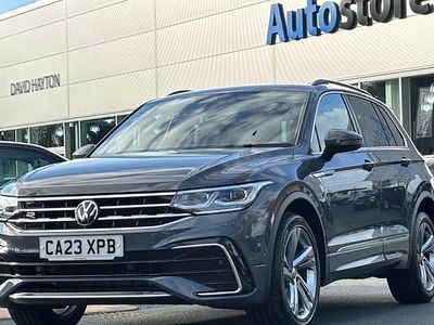 Grey Used 2023 VW Tiguan R-line Edition SUV | £27,462 (A bit pricey)