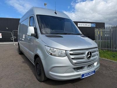 Begagnad Mercedes Sprinter 2019 Silver Van