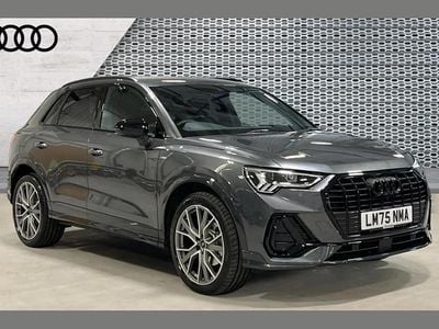 Used Audi Q3 Black Edition 150 HP (110 kW) 2025 Grey SUV