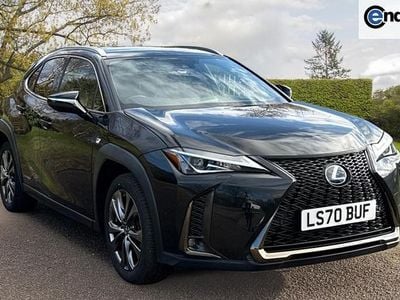 Used Lexus UX E-FOUR 184 HP (135 kW) 2020 Black SUV
