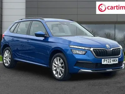 Used Skoda Kamiq SE 110 HP (80 kW) 2022 Blue SUV