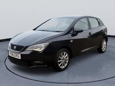 Used Seat Ibiza SE Technology 75 HP (55 kW) 2016 Black Hatchback