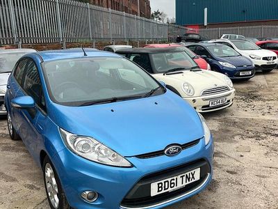 Used Ford Fiesta Zetec 82 HP (60 kW) 2011 Blue Hatchback