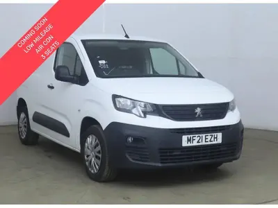 Used Peugeot Partner 131 HP (96 kW) 2021 White MPV