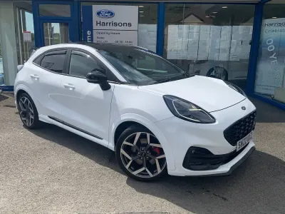 Used Ford Puma ST 200 HP (147 kW) 2022 Frozen white SUV