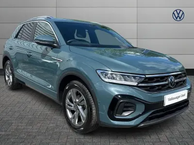 Used VW T-Roc R-line 150 HP (110 kW) 2025 Blue SUV