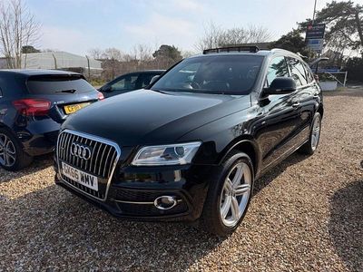 Used Audi Q5 S-line plus 258 HP (189 kW) 2016 Black with black leather trim SUV