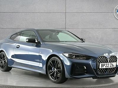 Used BMW M440 M Sport 369 HP (271 kW) 2022 Blue Sedan