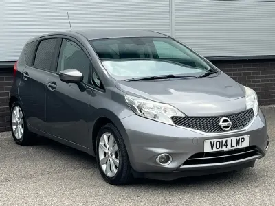 Used Nissan Note Tekna 90 HP (66 kW) 2014 Grey Hatchback