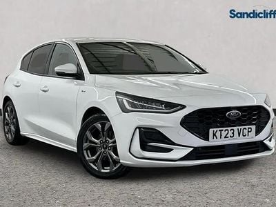 White Used 2023 Ford Focus ST-Line Hatchback | £13,577 (Good price)