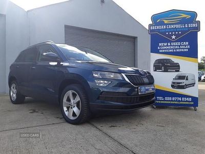 Blue Used 2019 Skoda Karoq SE SUV | £12,999 (Fair price)