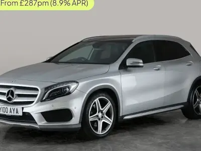 Käytetty Mercedes GLA220 AMG line 170 HP (125 kW) 2014 Hopea Katumaasturi