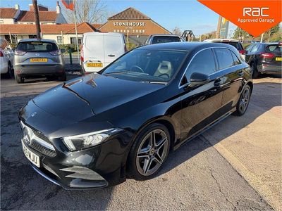 Used Mercedes A180 AMG line 116 HP (85 kW) 2020 Black Hatchback