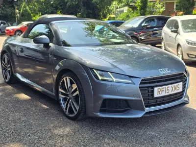 Used Audi TT Roadster S-Line 230 HP (169 kW) 2015 Grey Cabriolet