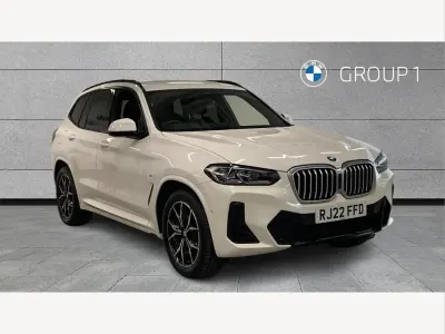 Used BMW X3 M Sport 292 HP (214 kW) 2022 White SUV
