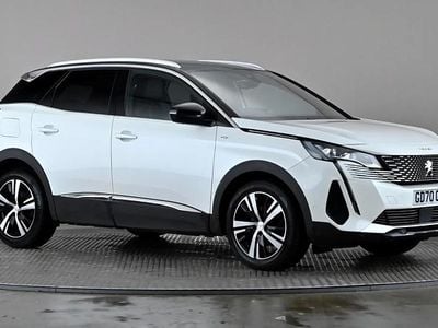 White Used 2020 Peugeot 3008 GT Hatchback | £14,498 (Fair price)