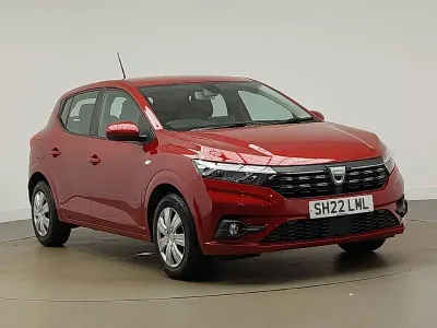 Used Dacia Sandero Comfort 100 HP (73 kW) 2022 Red Hatchback
