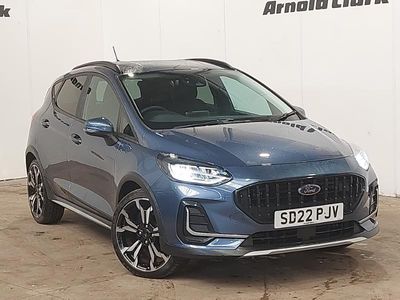 Usado Ford Fiesta Active 125 HP (91 kW) 2022 Azul Citadino