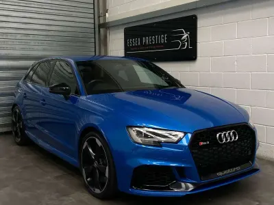 Used Audi A3 Sportback 480 HP (353 kW) 2017 Blue Hatchback